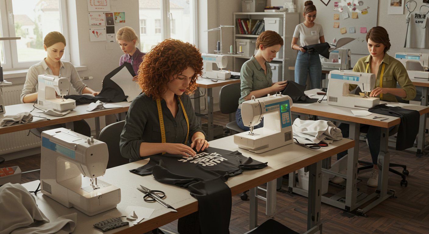 Пошив рекламных футболок