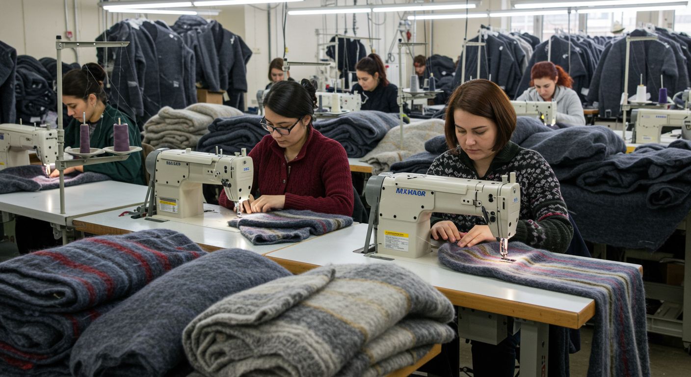 Пошив одежды из шерсти с добавлением кашемира