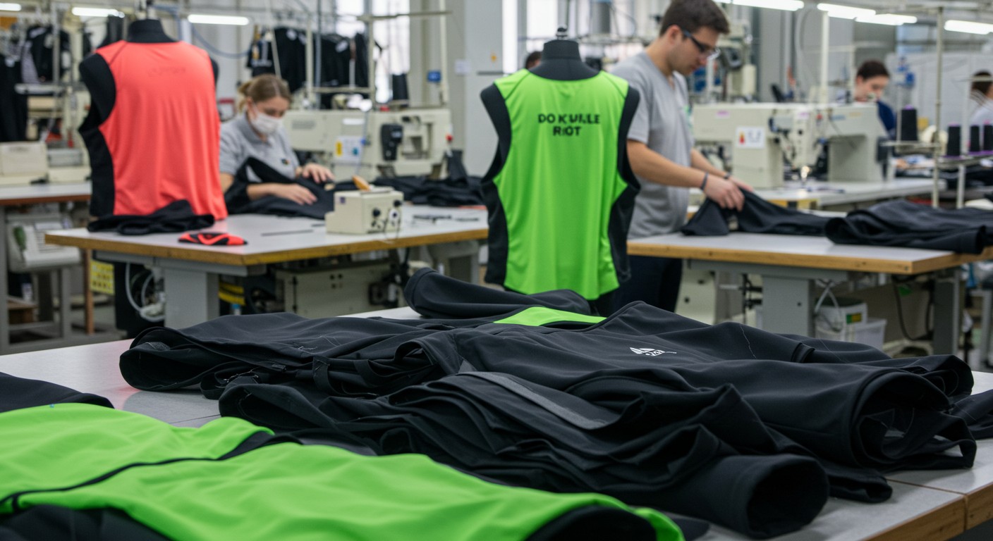 Производство спортивных жилетов