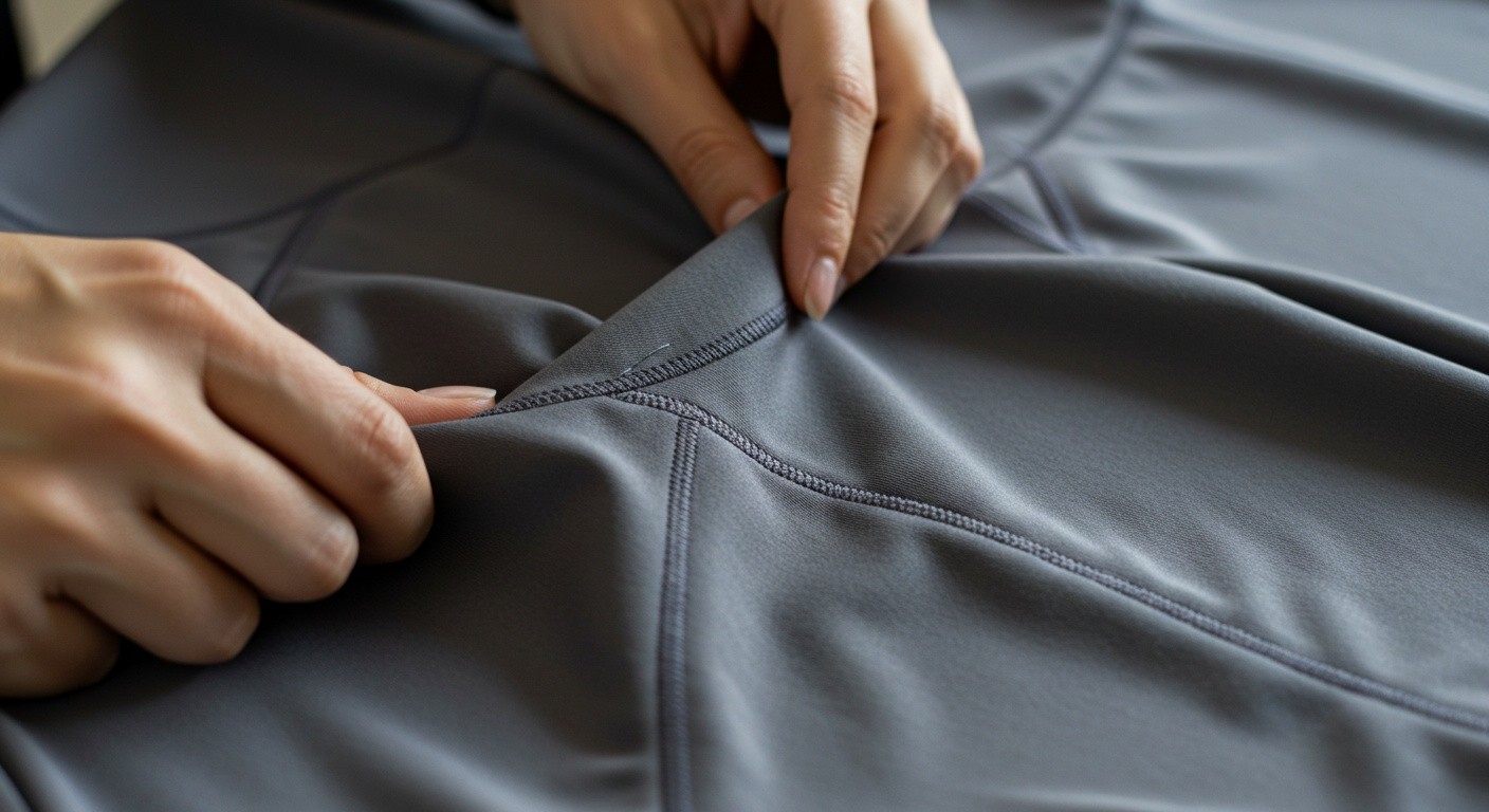 Бесшовная спортивная одежда с дышащими зонами