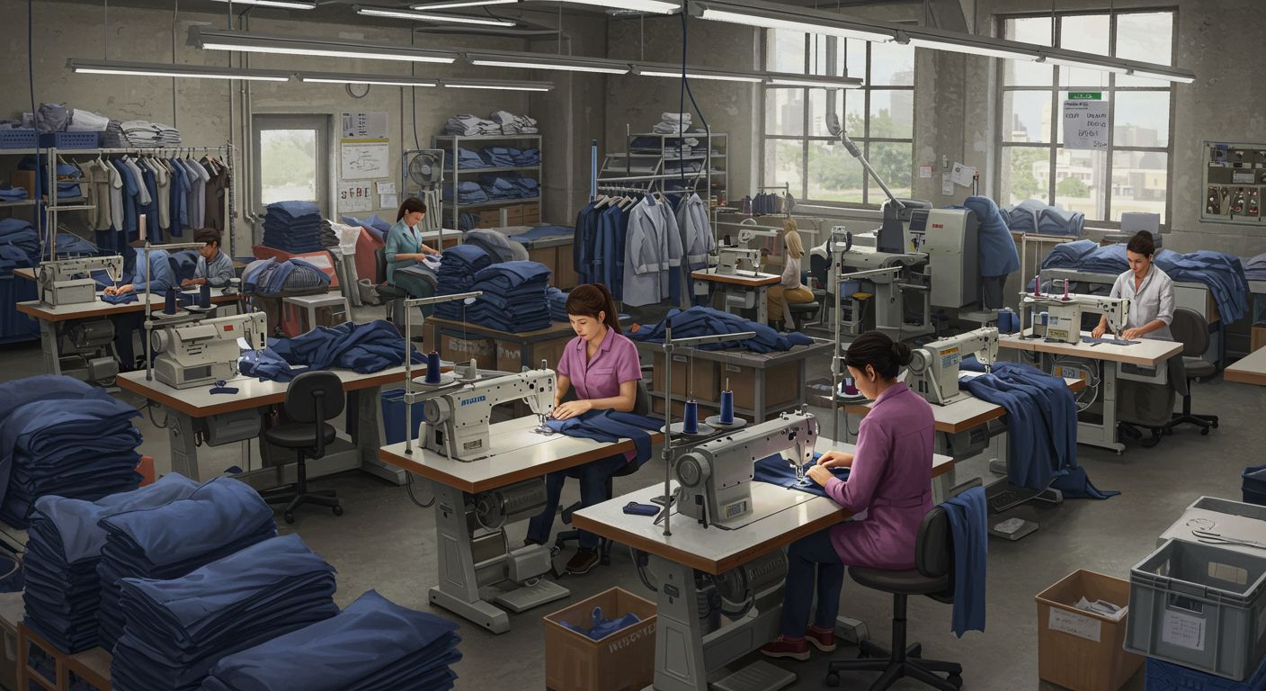 Швейная фабрика для пошива по функциональности