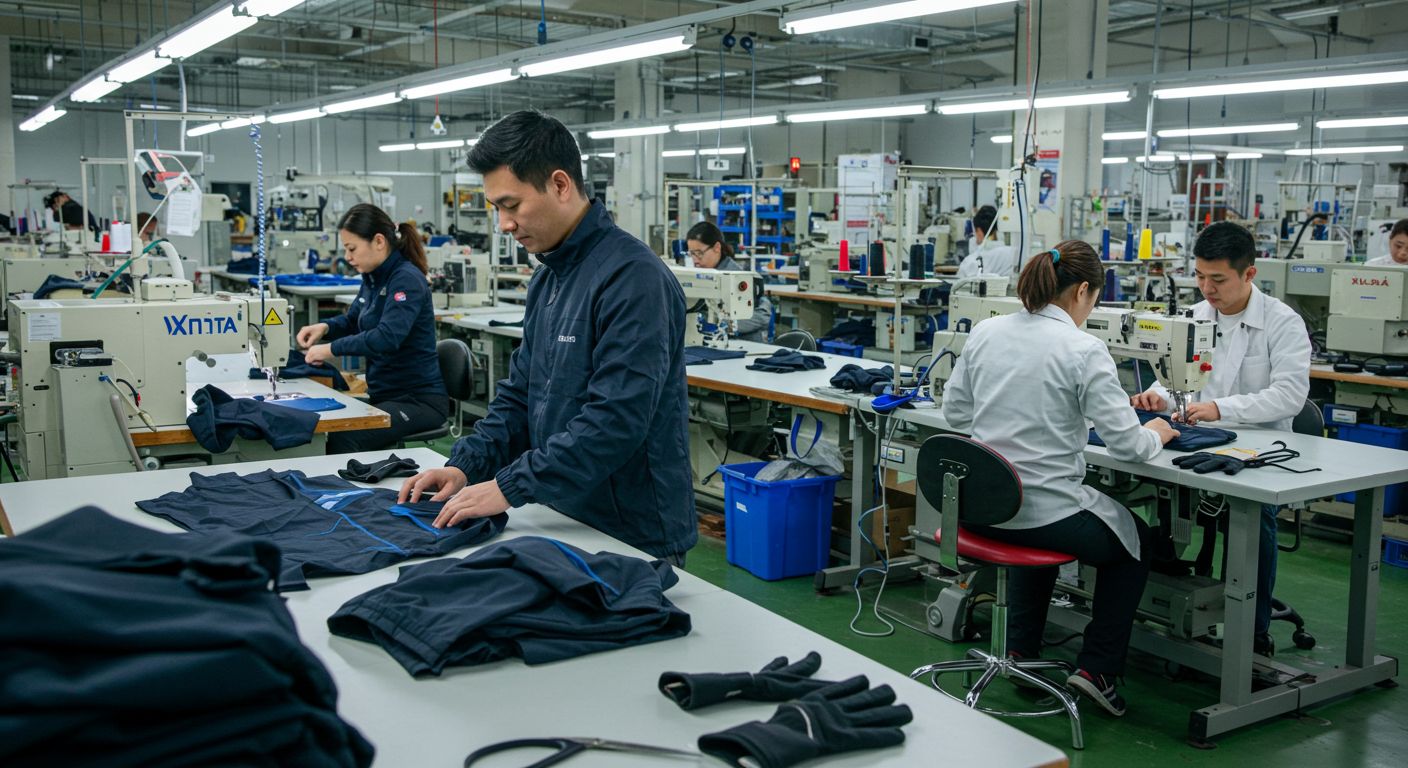 Производство одежды для зимнего бега