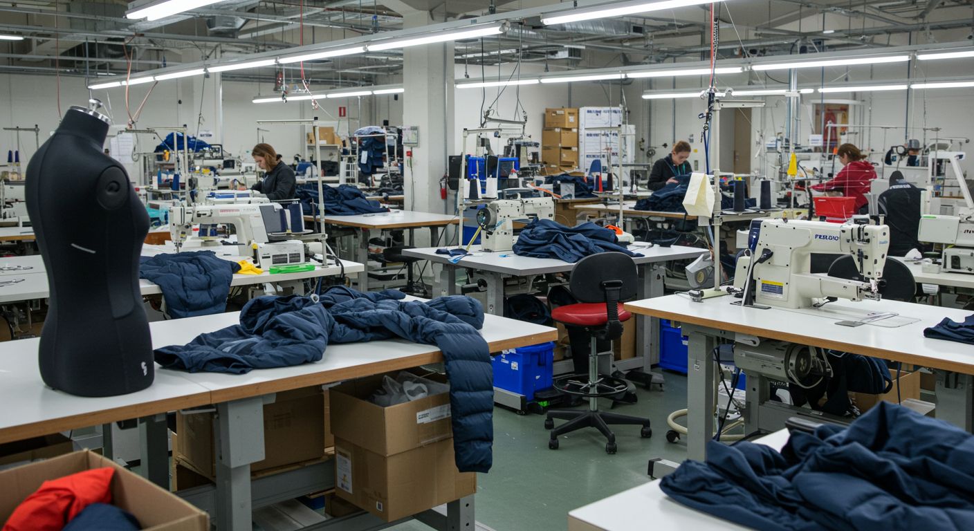 Производство одежды для зимнего бега Зимняя беговая одежда с термоизоляцией