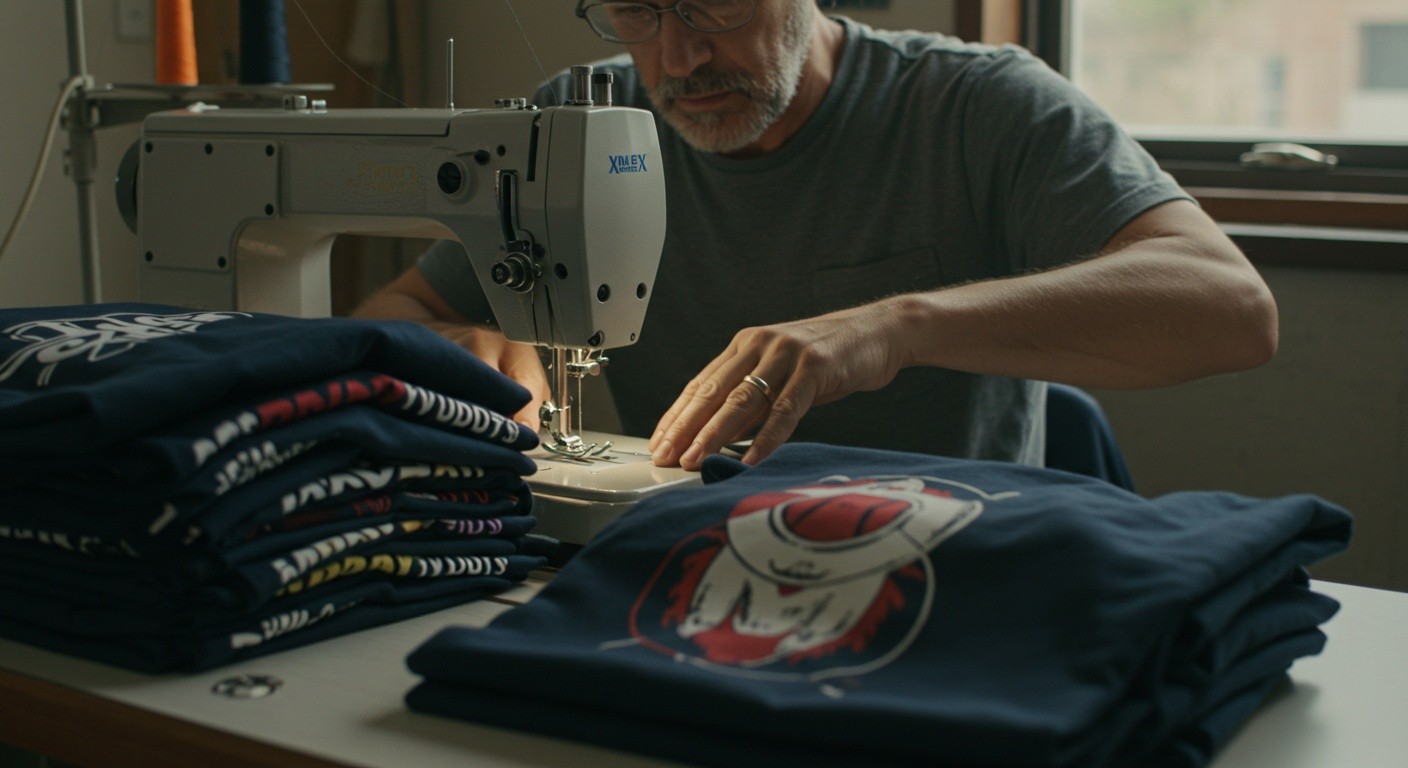 Пошив мерчевых футболок