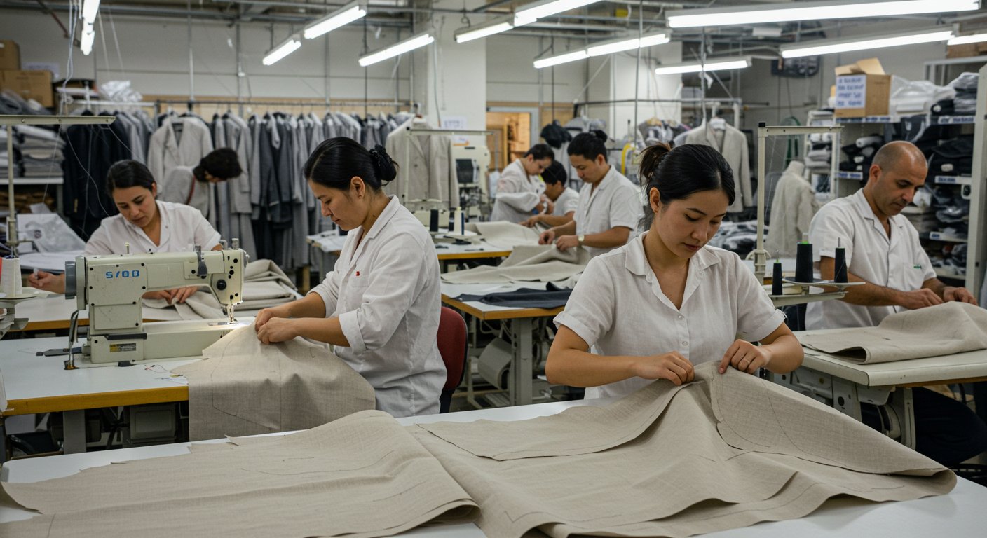 Льняные костюмы для лета и офиса Льняной костюм для летнего сезона