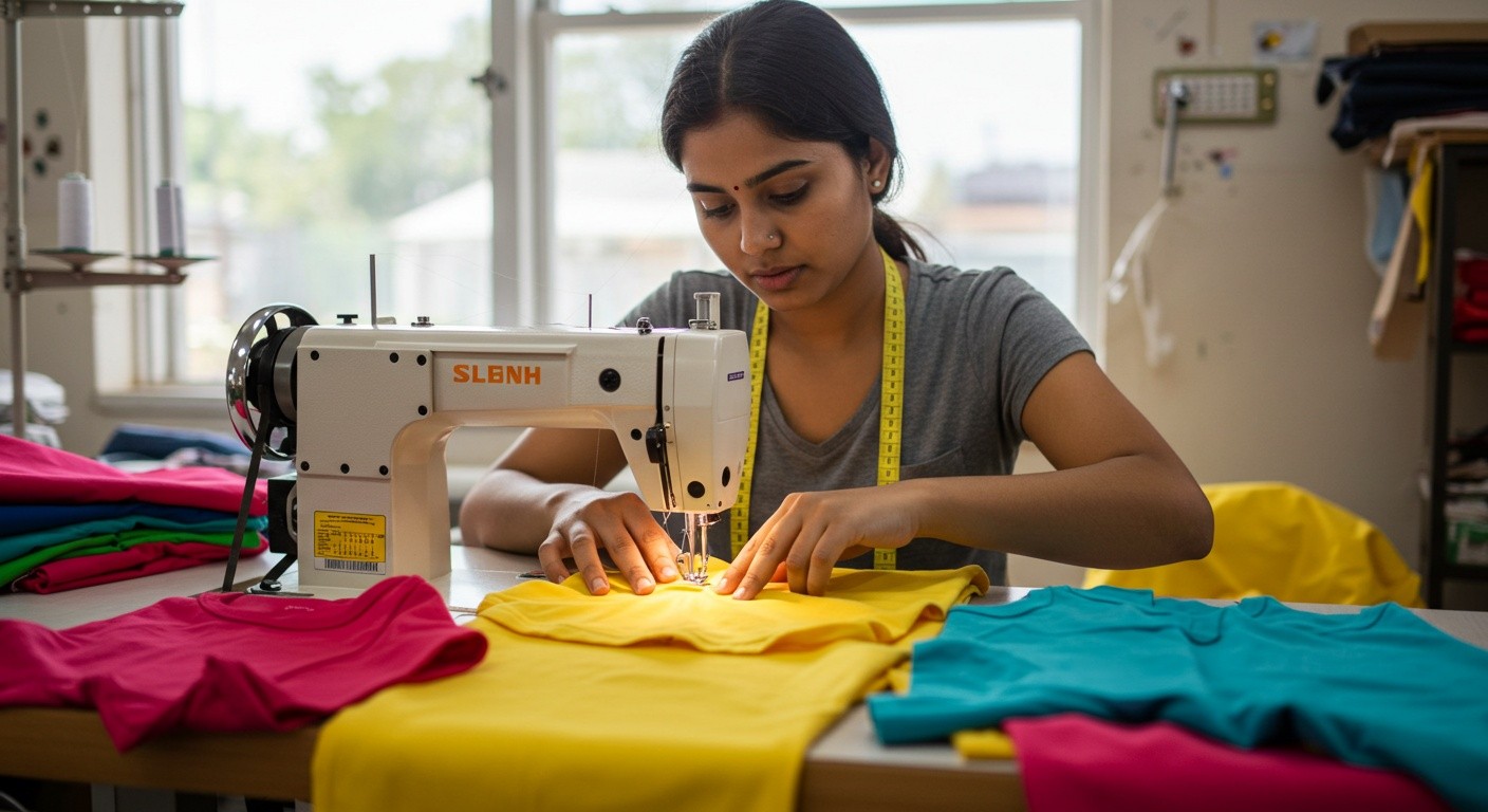 Пошив праздничных детских футболок