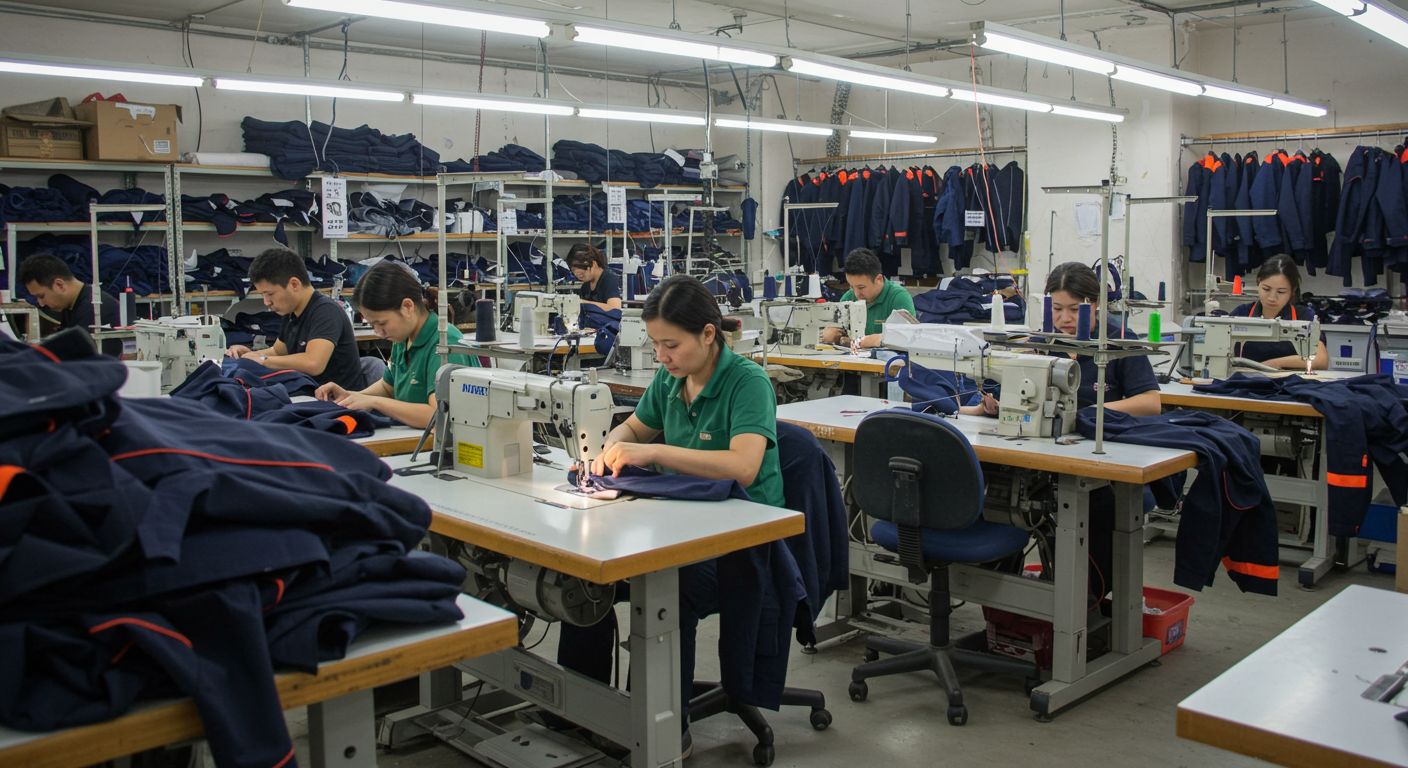 Швейная фабрика для пошива по назначению для корпоративных сувениров