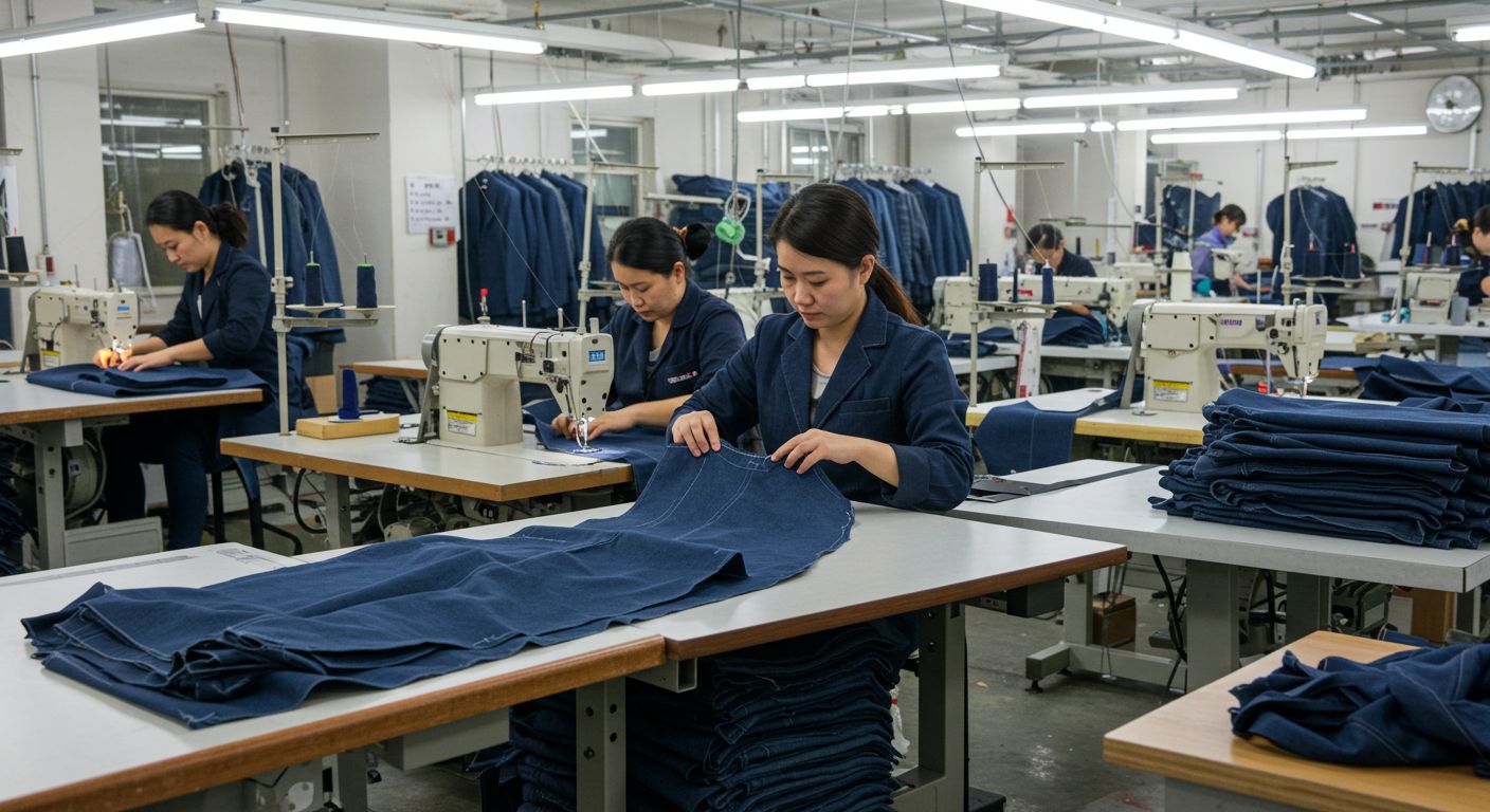 Пошив джинсовых костюмов