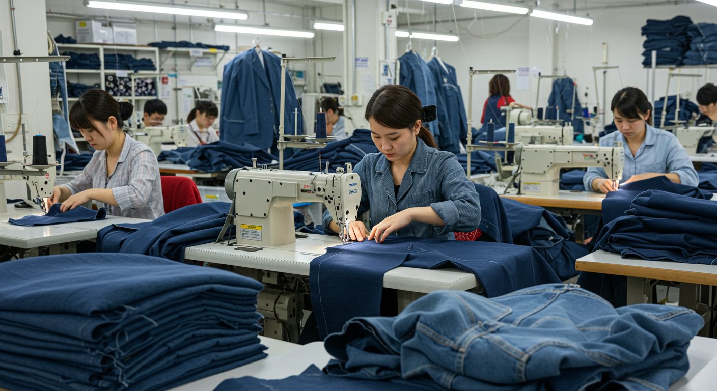 Джинсовый костюм для стильного образа