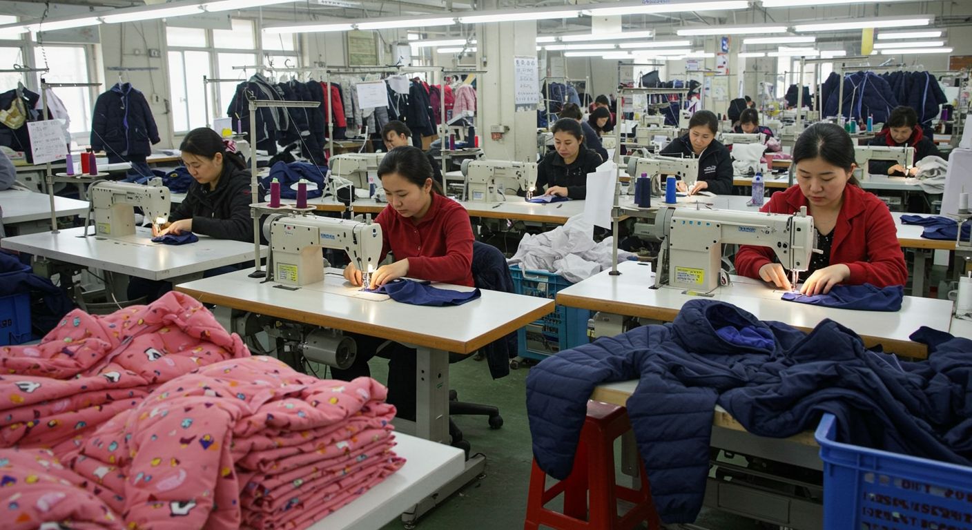 Детская верхняя одежда от швейной фабрики