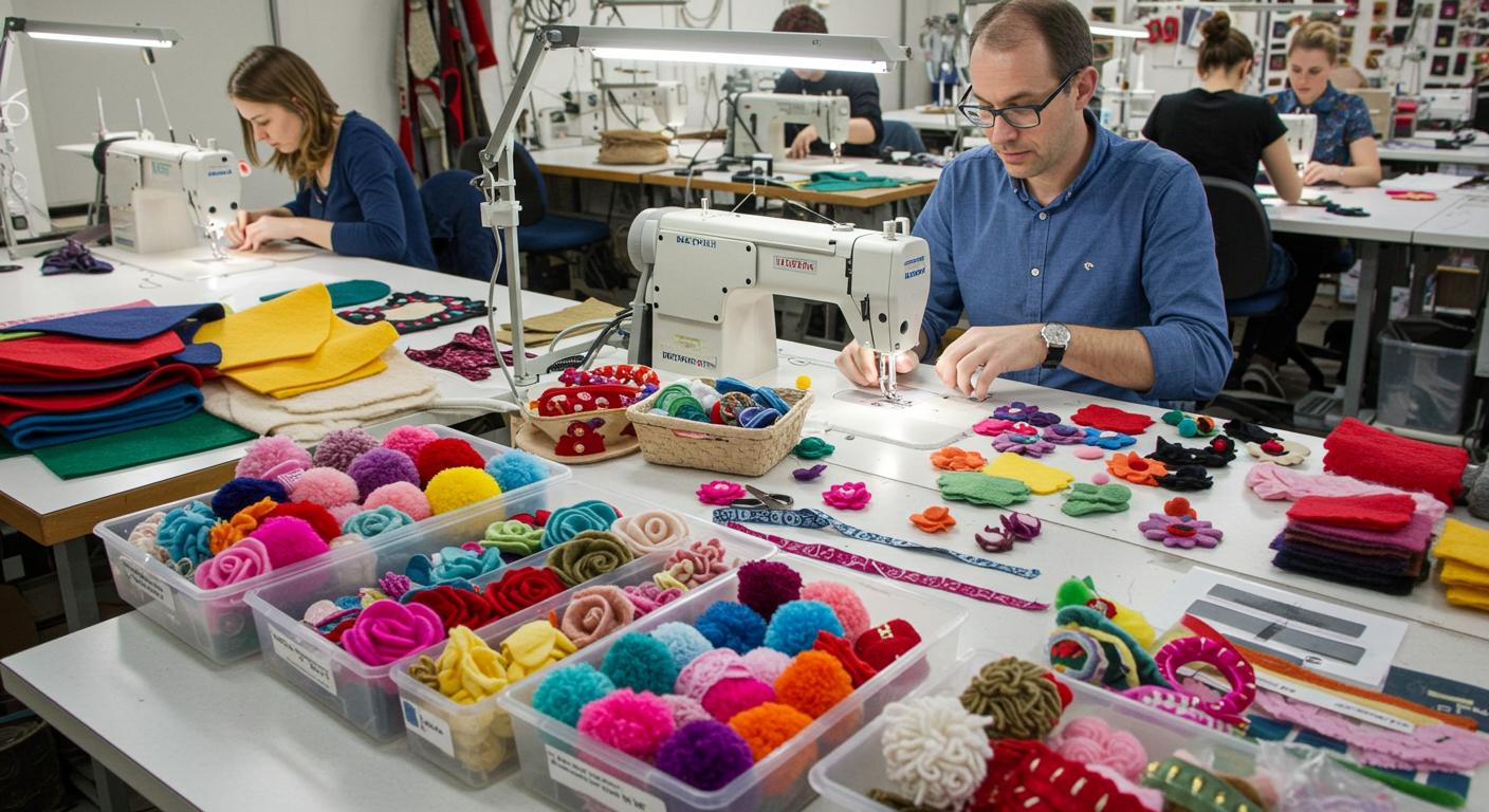 Аксессуары из фетра