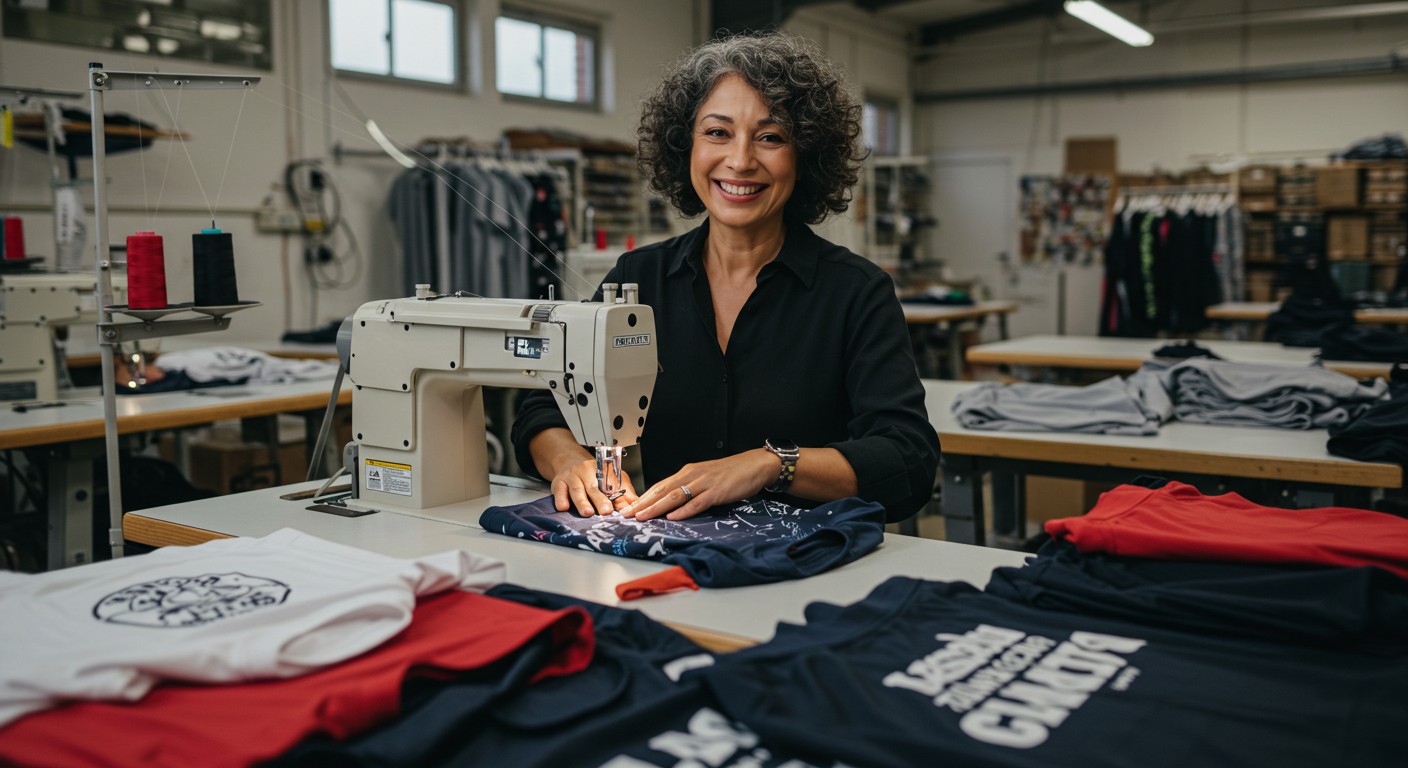 Пошив однотонных хлопковых футболок