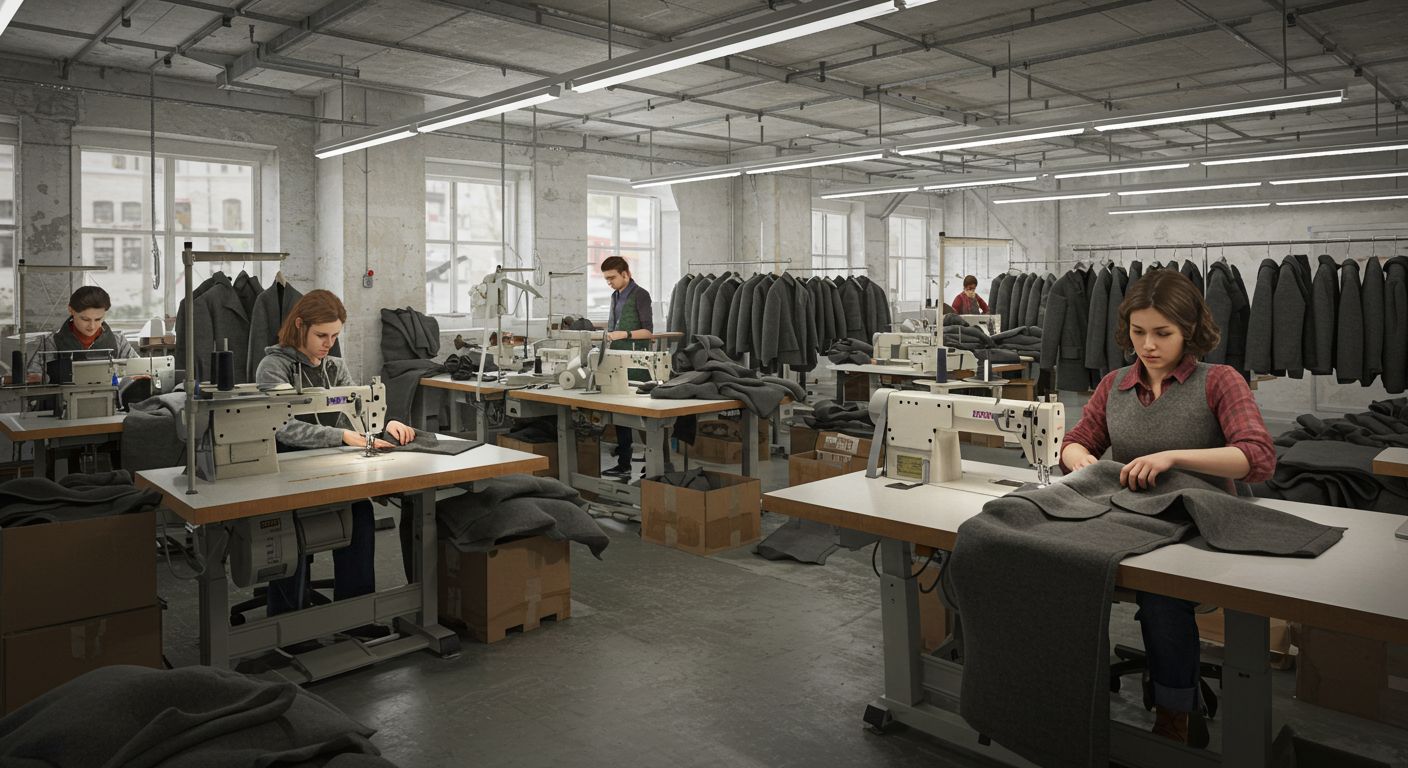 Шерстяная верхняя одежда