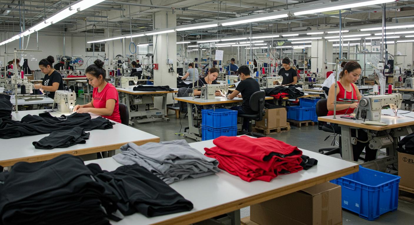 Производство одежды для легкой атлетики