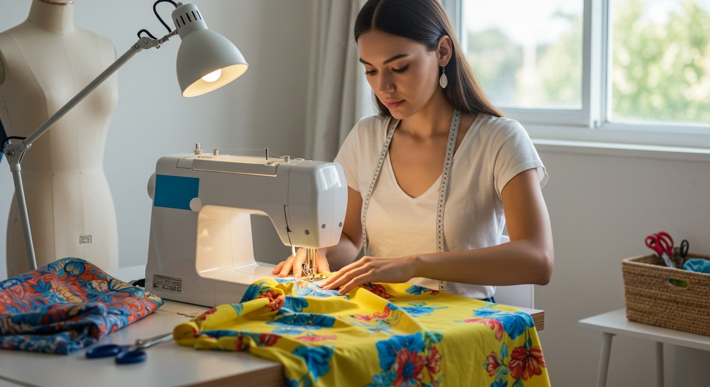 Пошив повседневных футболок из вискозы