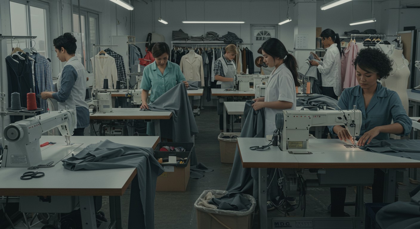 Пошив одежды по материалам