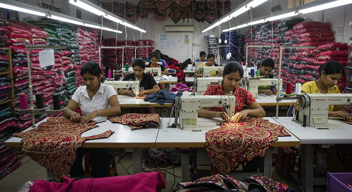 Швейная фабрика для пошива по материалу из синтетики для корпоративной одежды