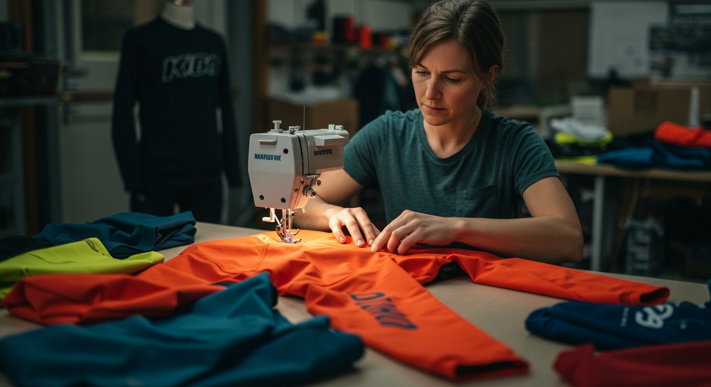 Пошив спортивной одежды для горного велоспорта