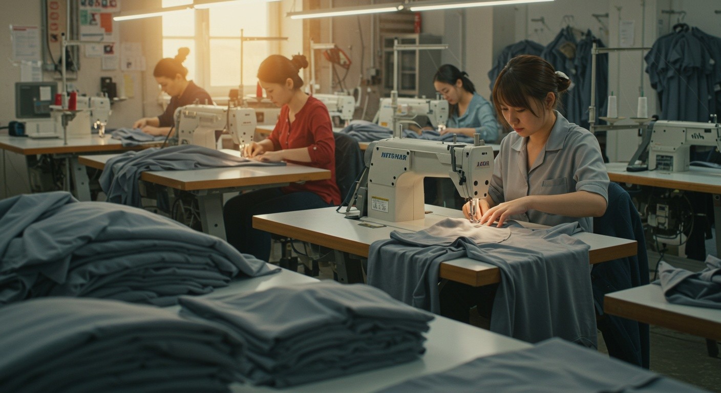 Пошив спортивных футболок из трикотажа