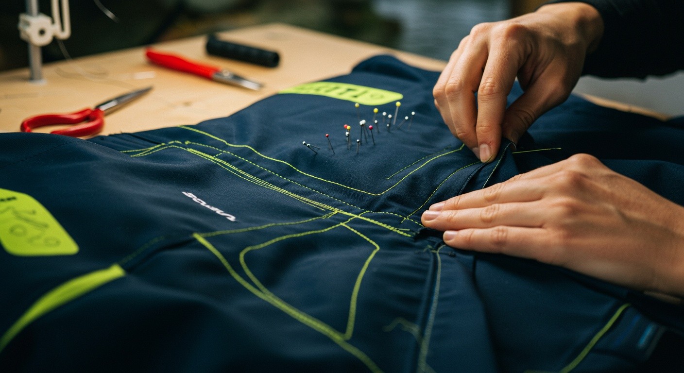 Пошив спортивной одежды для каякинга