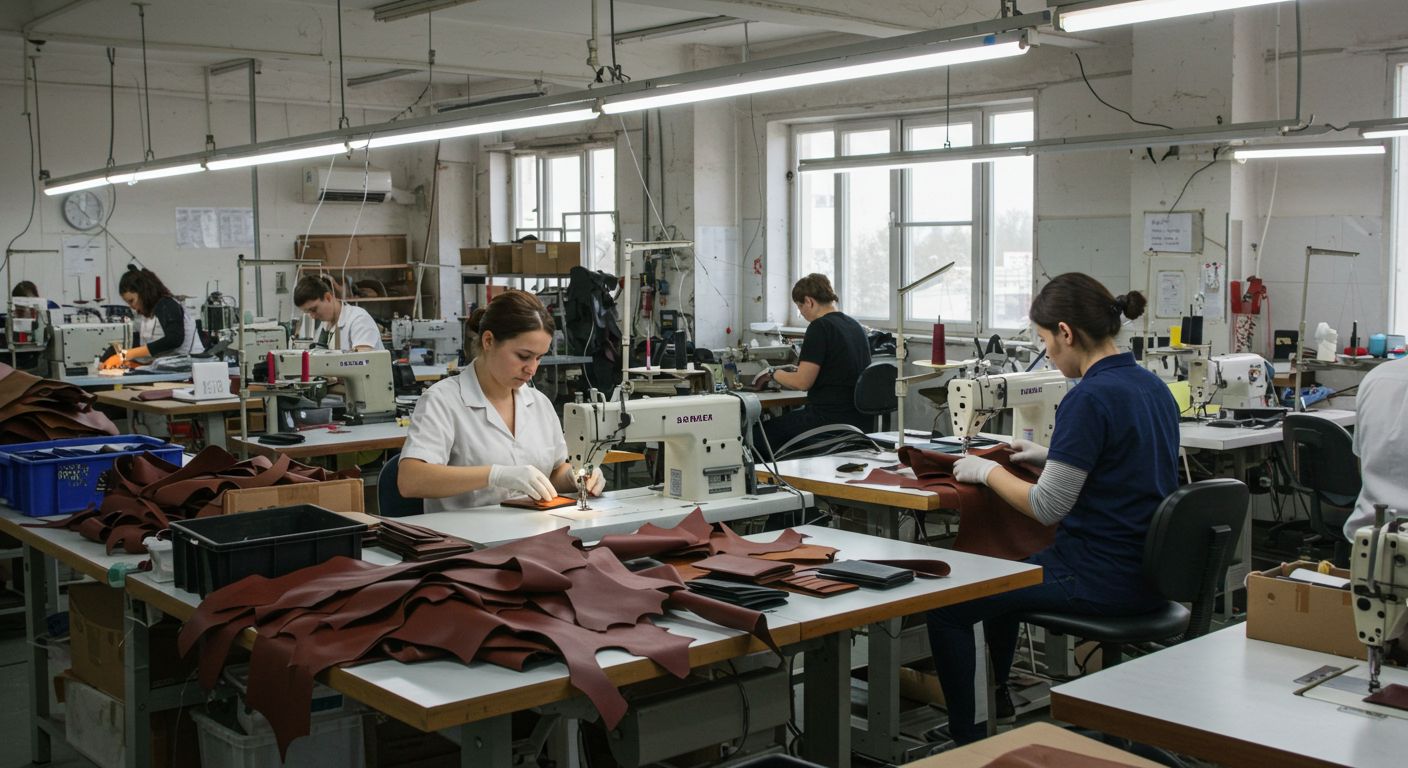 Производство стильных кожаных аксессуаров Кожаные аксессуары