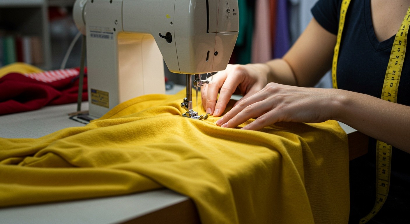 Пошив детских футболок из трикотажа