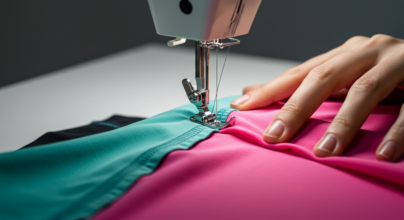 Пошив спортивной одежды из спандекса