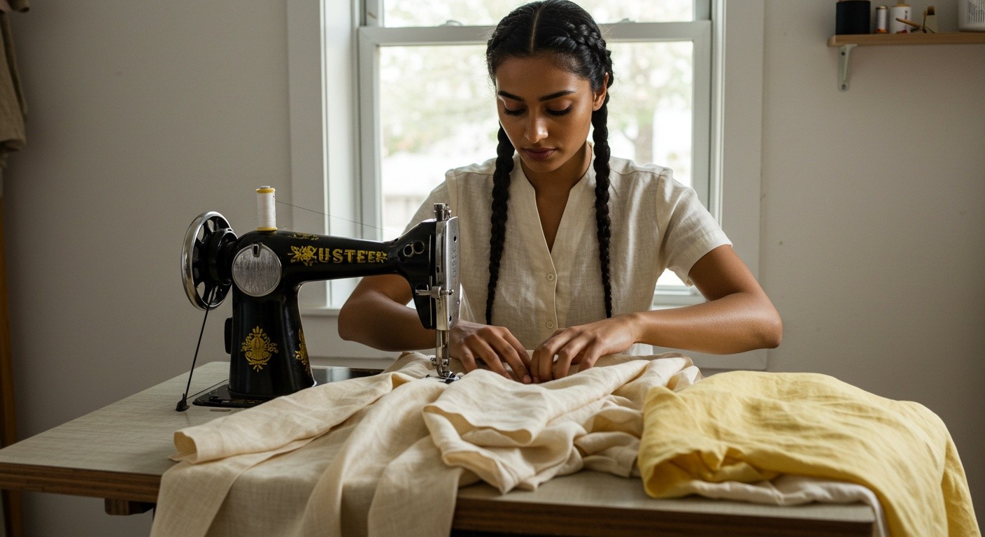 Летние льняные футболки