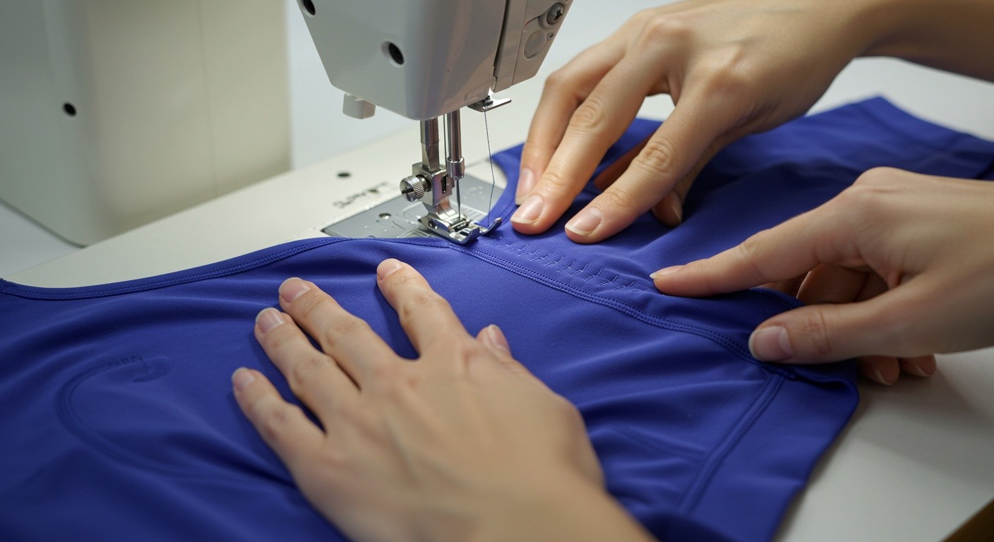 Производство спортивной одежды с компрессионными вставками