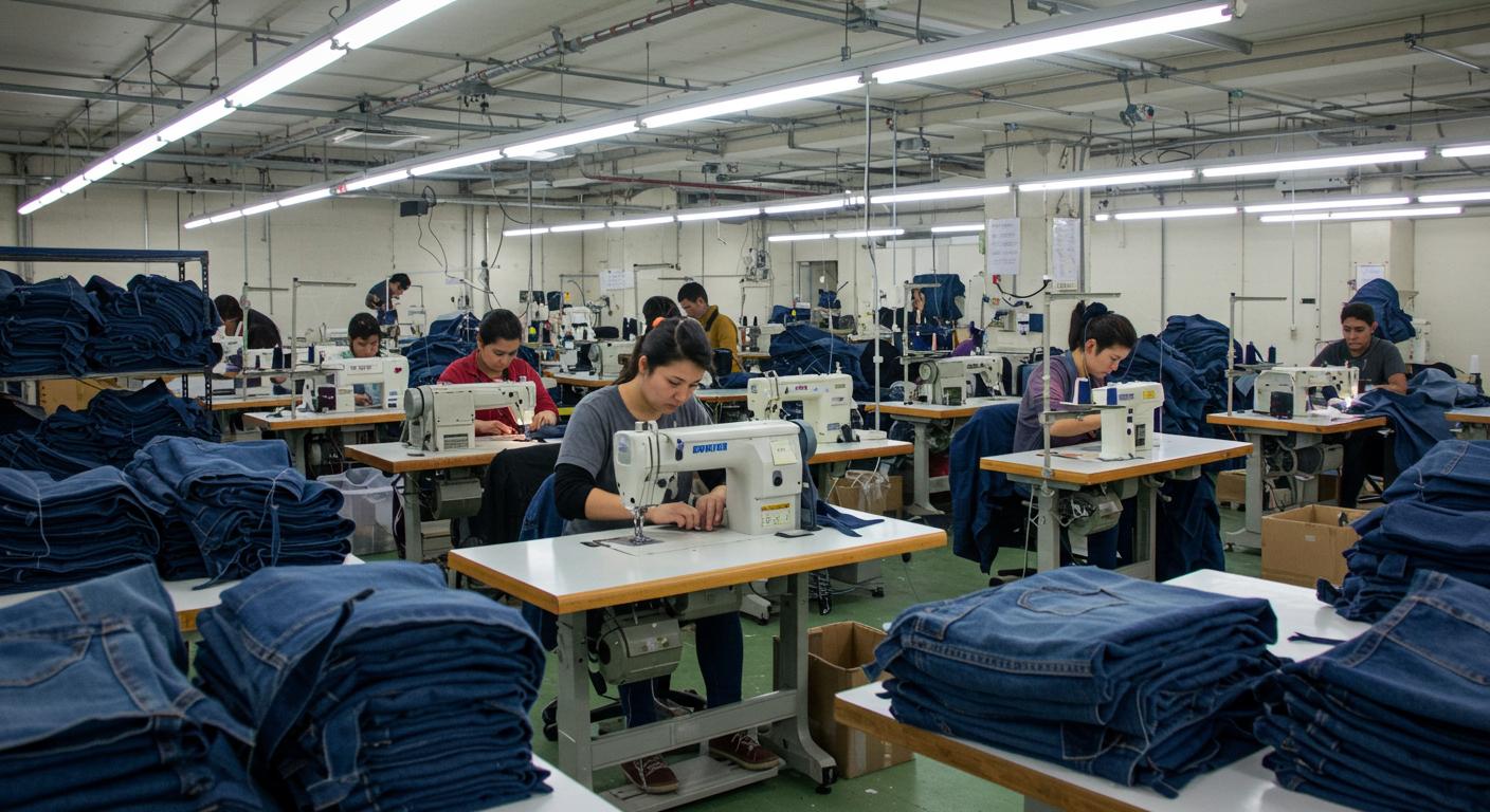 Стильные аксессуары из денима от нашей фабрики Аксессуары из денима