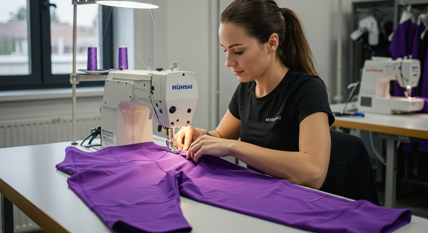 Пошив спортивной одежды из эластана