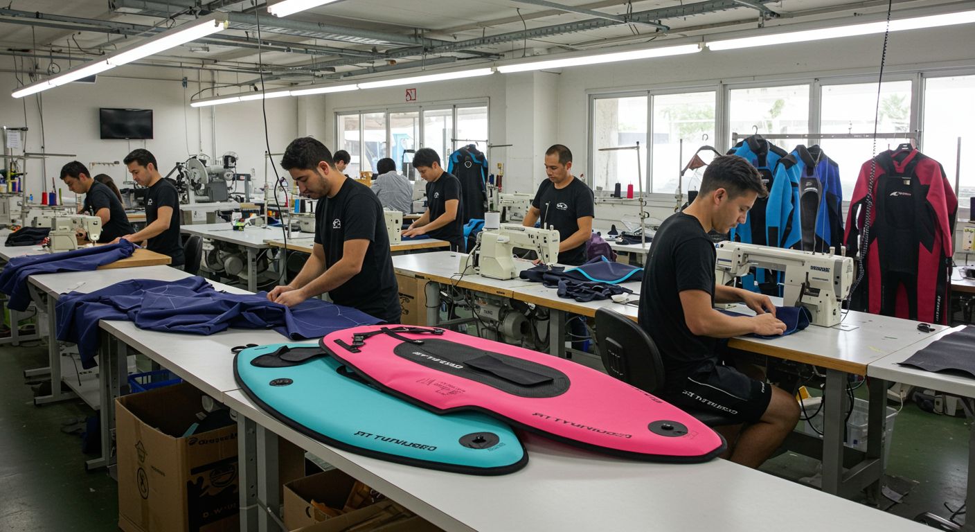 Пошив одежды для водных видов спорта