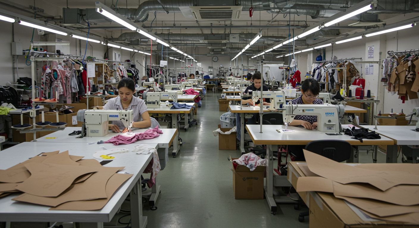 Швейная фабрика для пошива по отрасли для вечерней и праздничной одежды