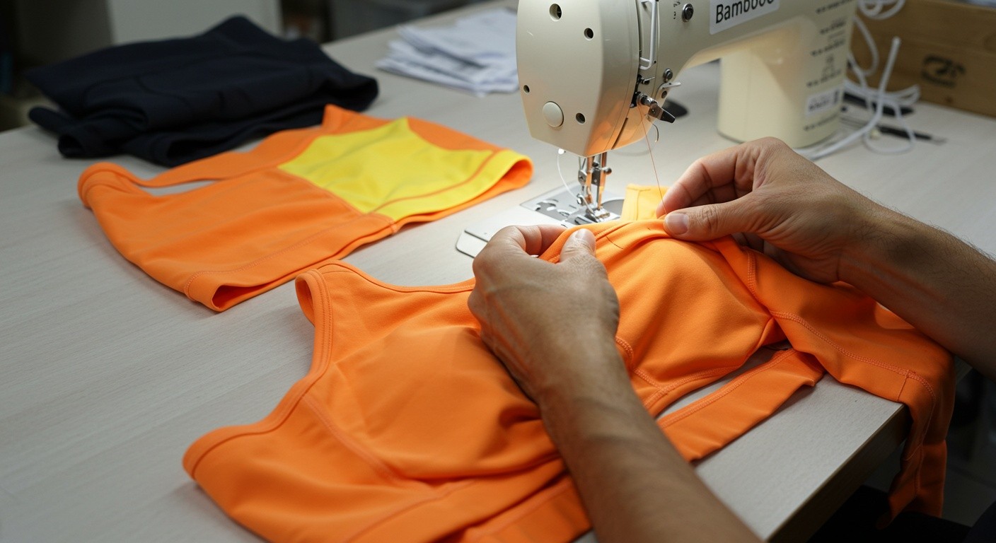 Пошив спортивной одежды из бамбука