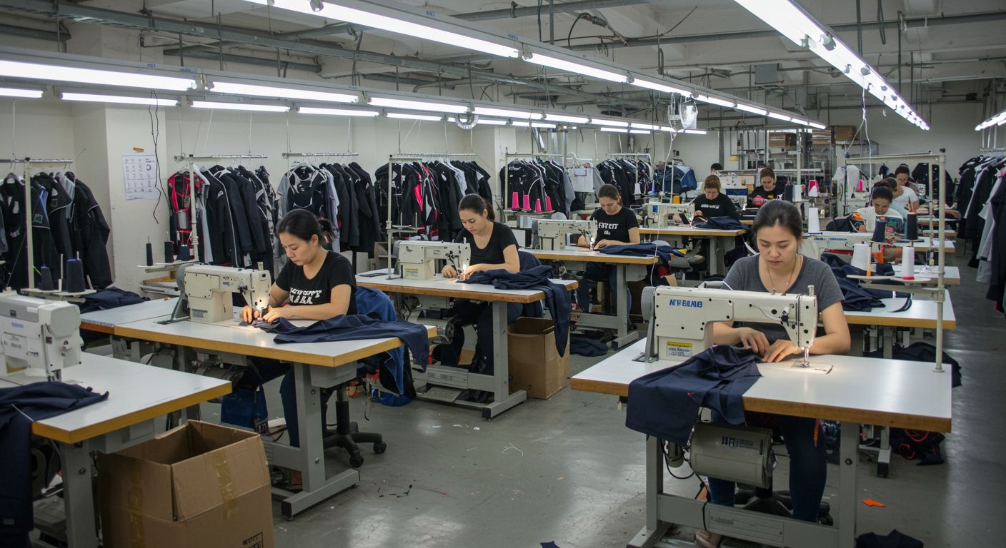 Швейная фабрика для пошива по отрасли для спортивной одежды для фитнеса