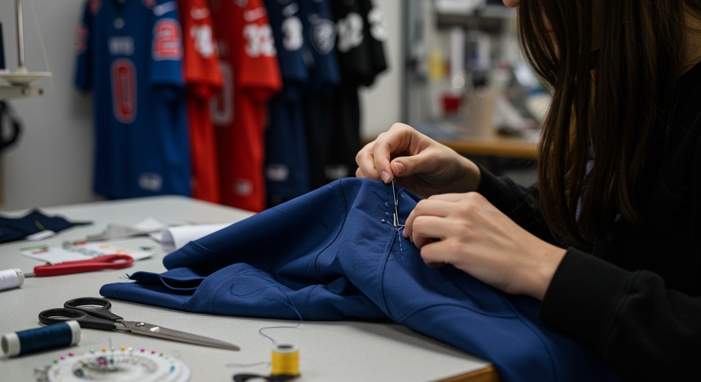 Пошив игровых футбольных футболок