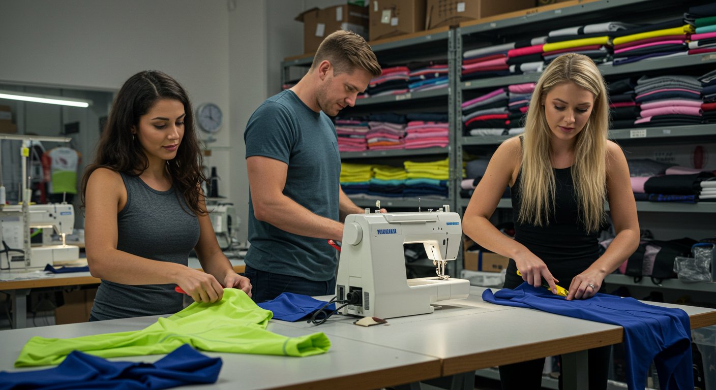 Пошив одежды для фитнес-клубов