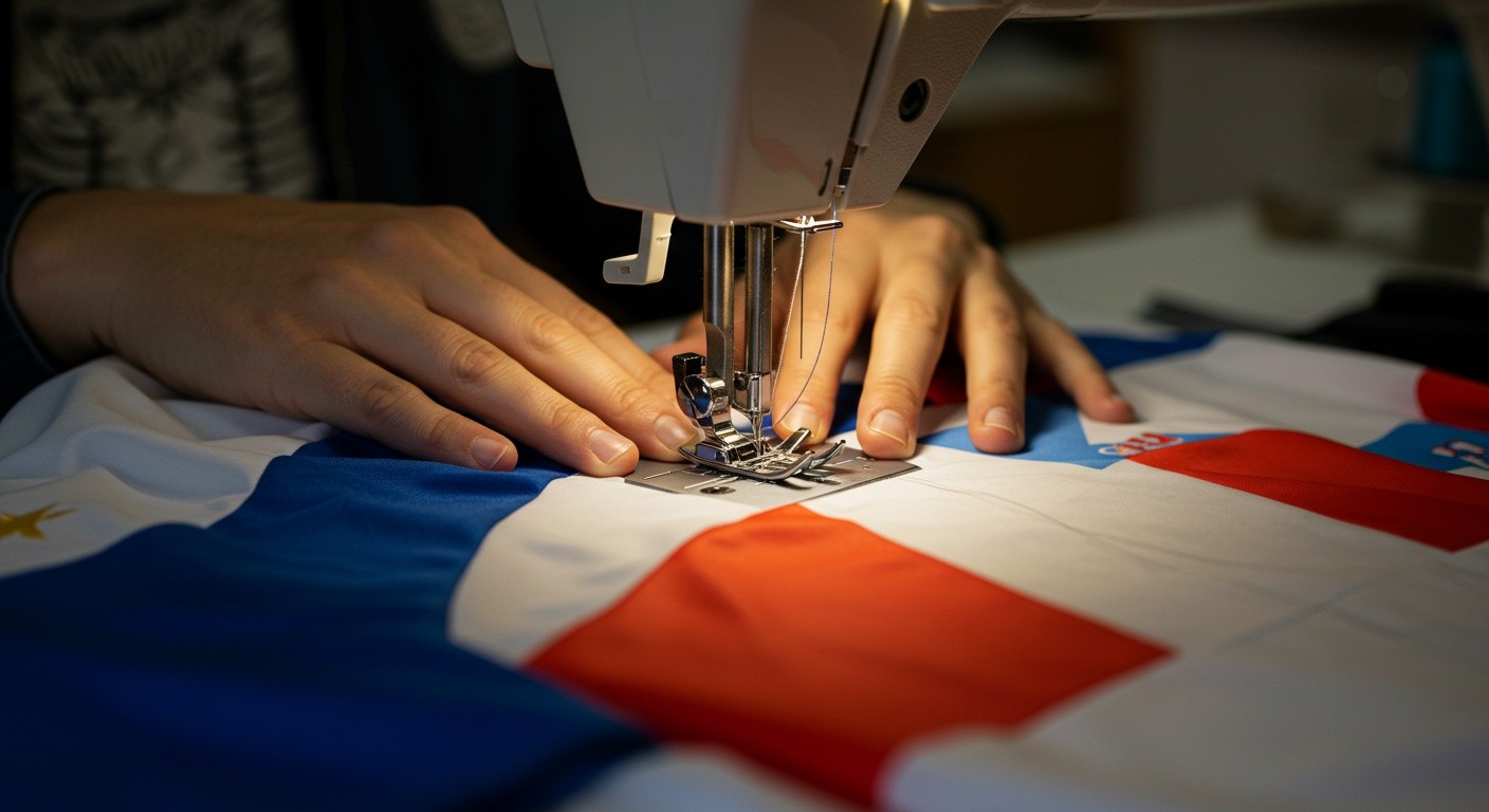 Пошив детских футбольных футболок