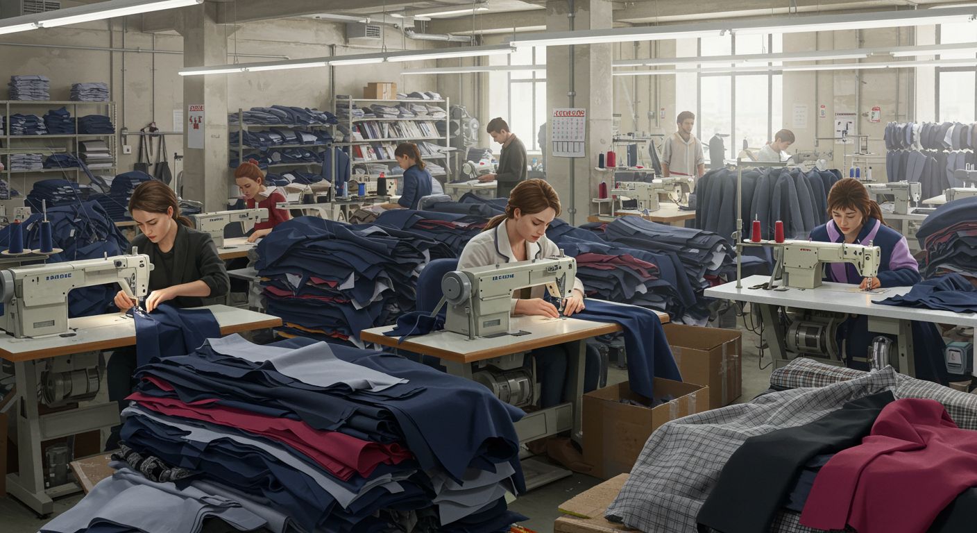 Швейная фабрика по пошиву корпоративной продукции