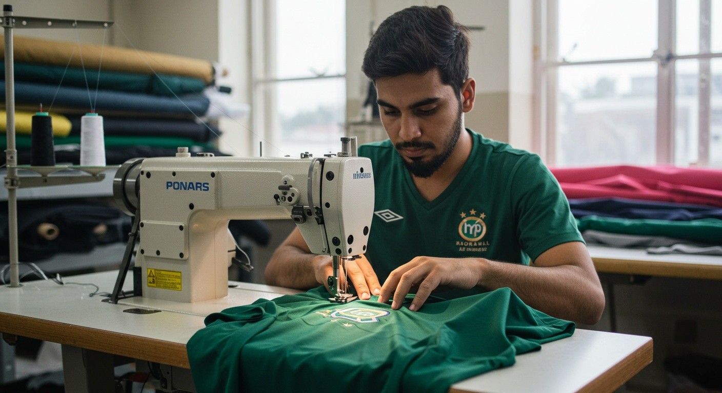 Пошив профессиональных футбольных футболок