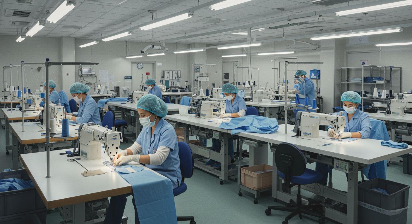 Швейная фабрика для пошива по отрасли для униформы гостиничного персонала