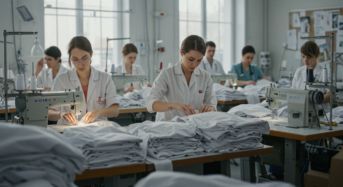 Пошив медицинских футболок для врачей