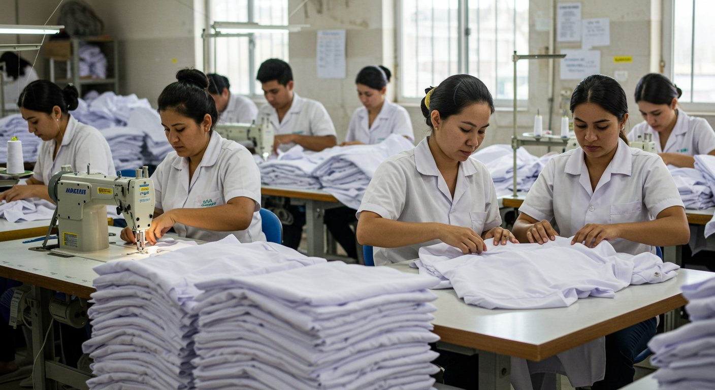 Пошив хирургических медицинских футболок