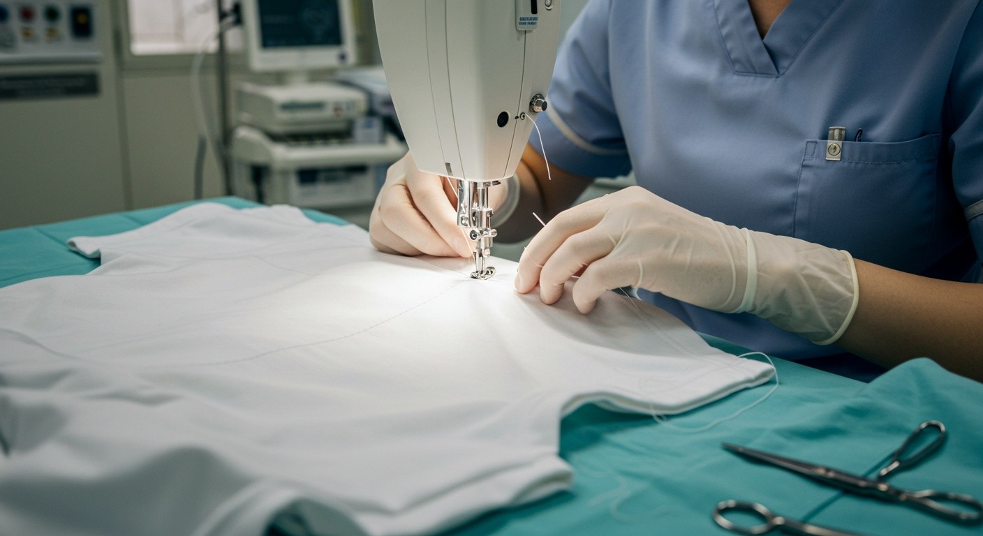 Пошив детских медицинских футболок