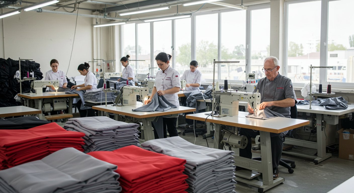 Поварская и кухонная униформа