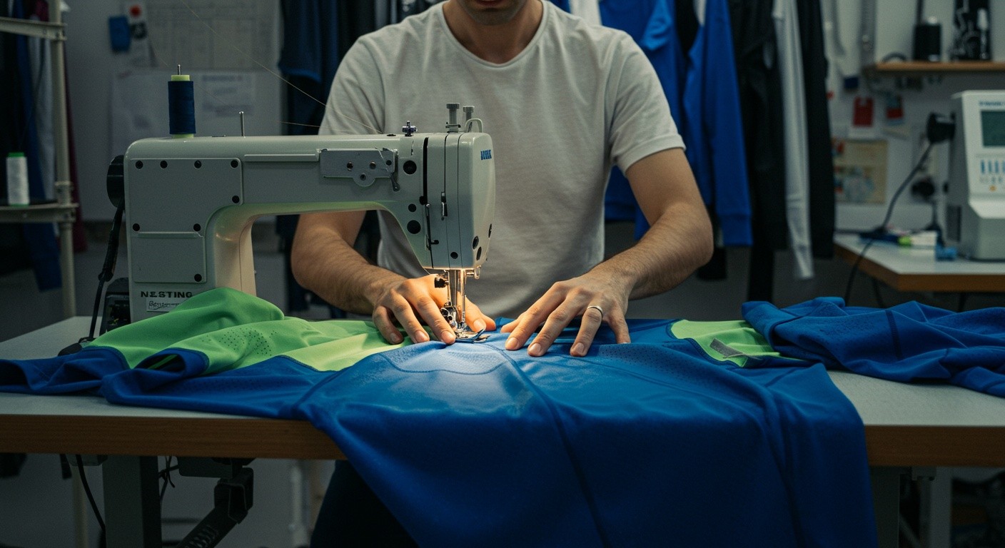 Спортивная одежда из дышащих высокотехнологичных тканей