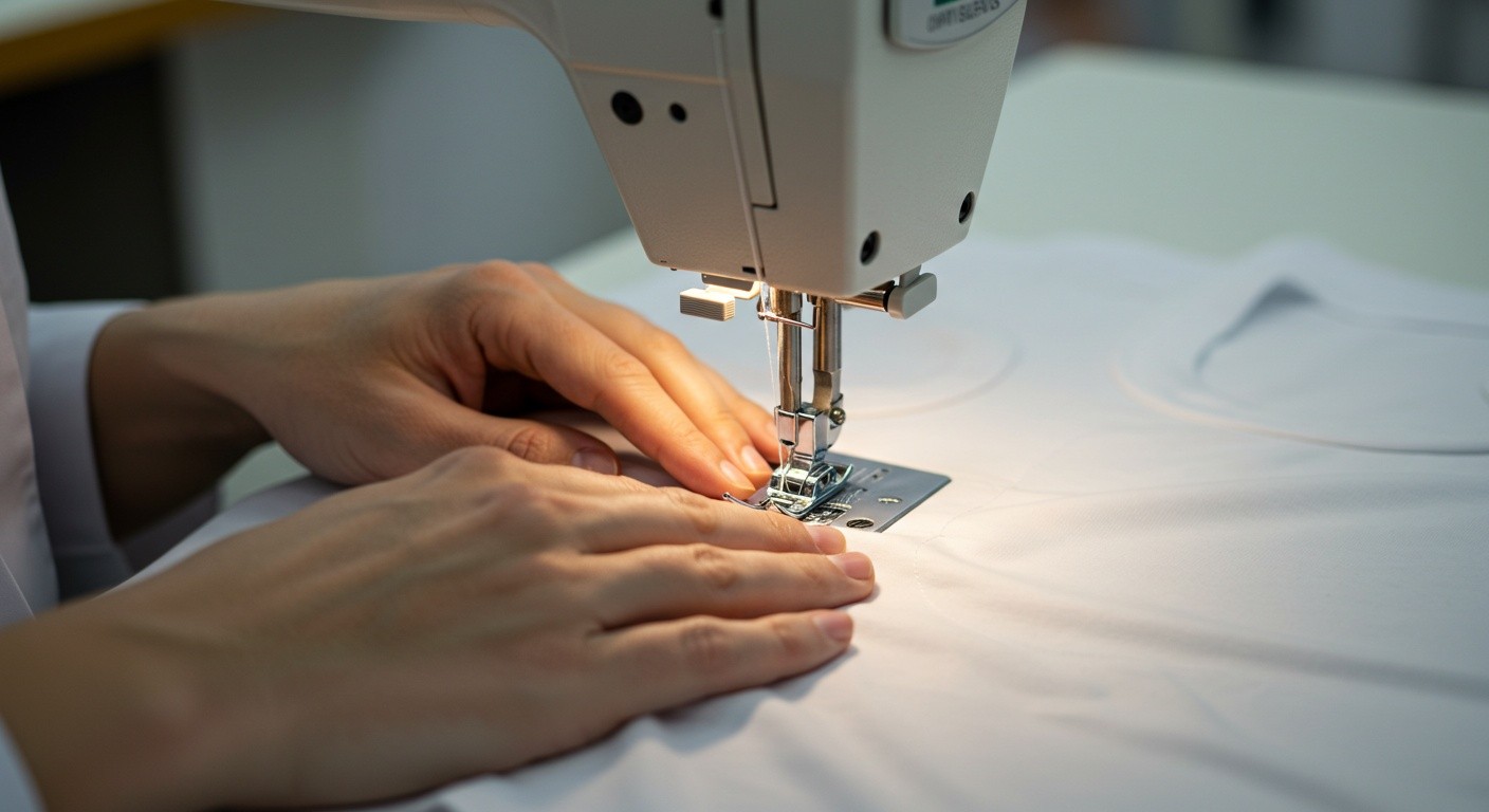 Пошив однотонных медицинских футболок