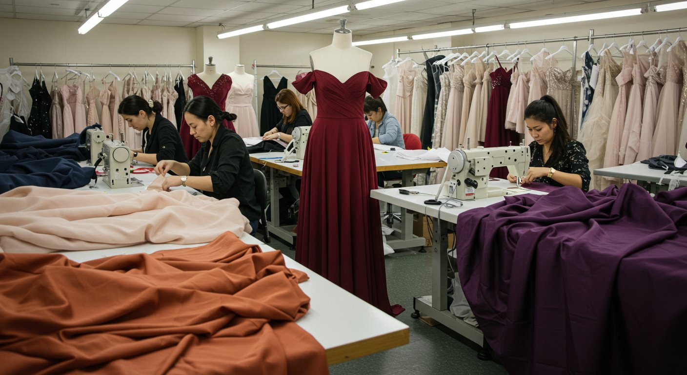 Индивидуальный пошив вечернего наряда