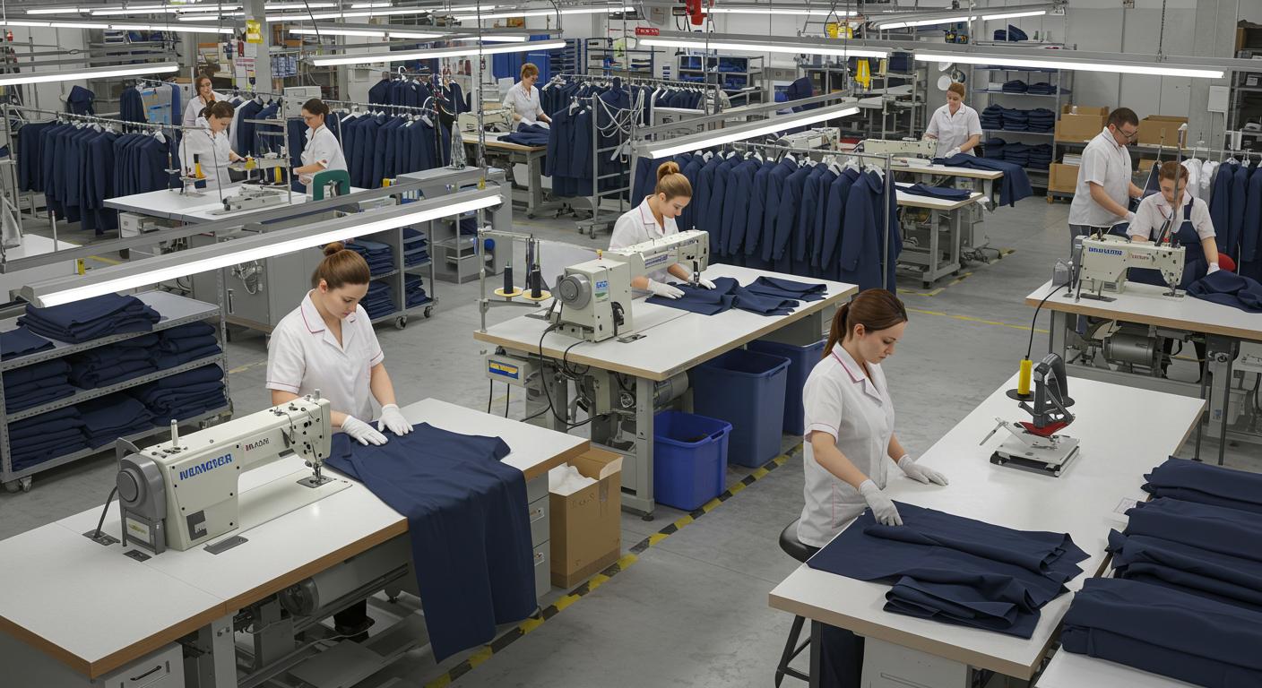 Швейная фабрика для пошива по отрасли для промо одежды