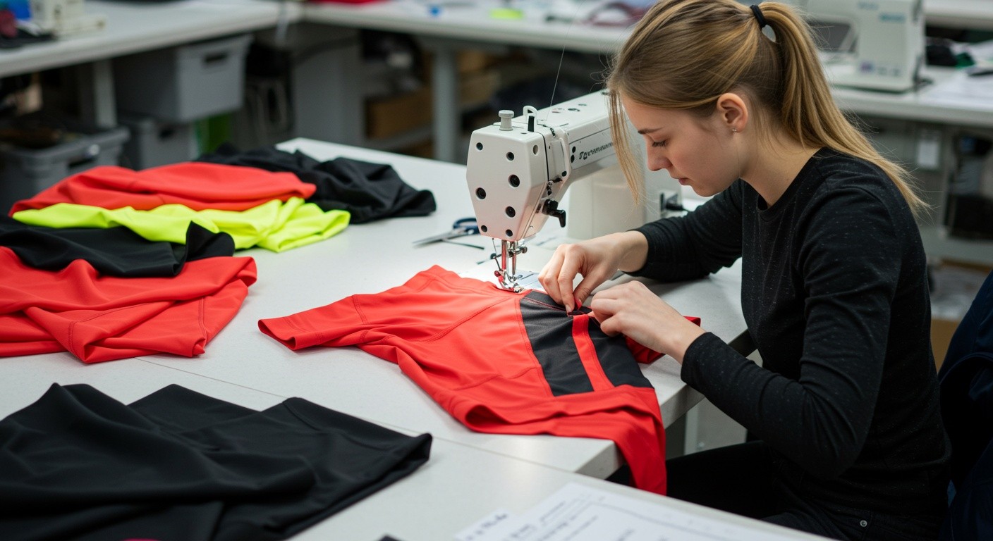 Пошив спортивной одежды с компрессионными свойствами